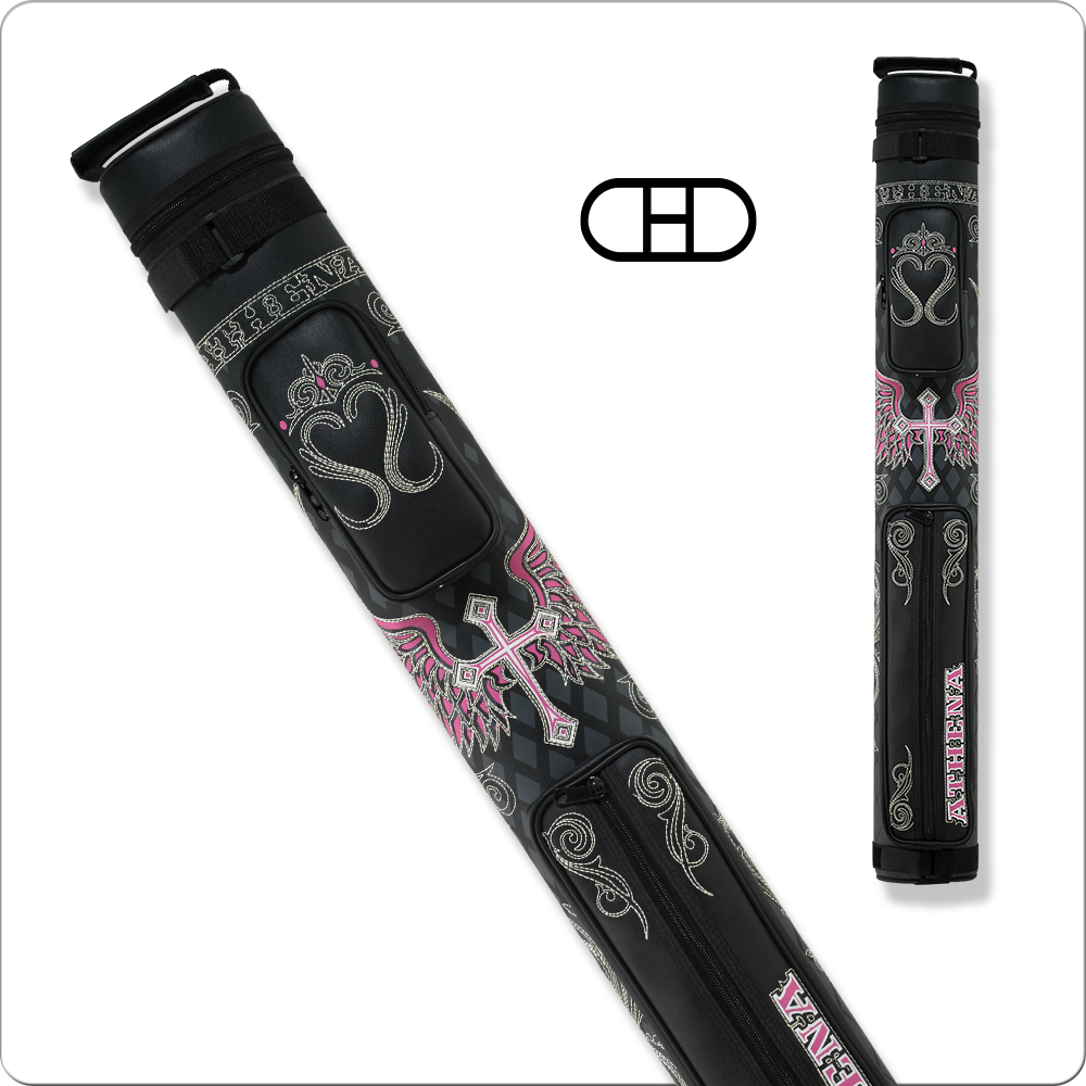 Athena Winged Cross 2 Butt 2 Shaft Hard Case