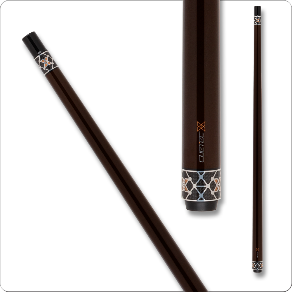 Cuetec Cynergy X Amber Pool Cue - No Wrap