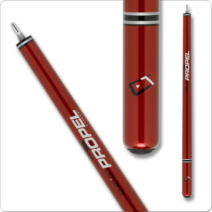Cuetec Propel Jump Cue - Ruby Red