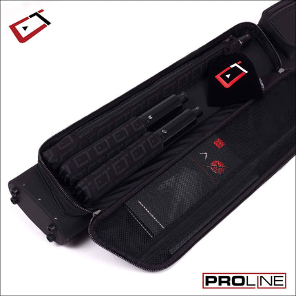 Cuetec Pro Line 3x5 Noir Hard Cue Case