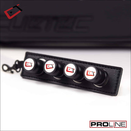 Cuetec Pro Line 3x5 Noir Hard Cue Case