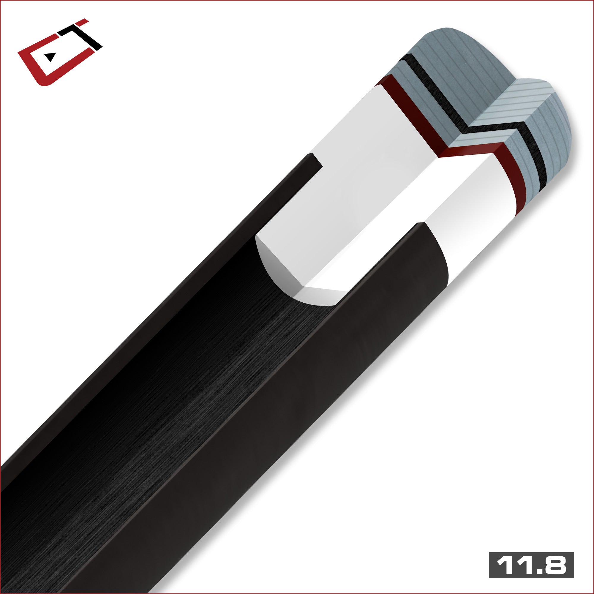 Cuetec Cynergy Carbon Fiber Shaft - 11.8mm