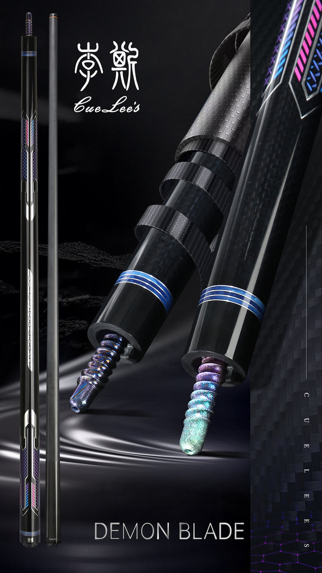 Cuelees Demon Blade Break Cue (No Wrap)