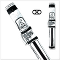 Eight Ball Mafia White Knuckles 2 Butt 2 Shaft Hard Case