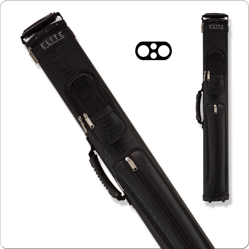 Elite Leatherette 2 Butt 2 Shaft Hard Case
