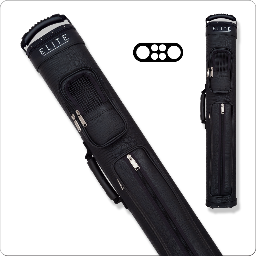 Elite Leatherette 2 Butt 4 Shaft Hard Case