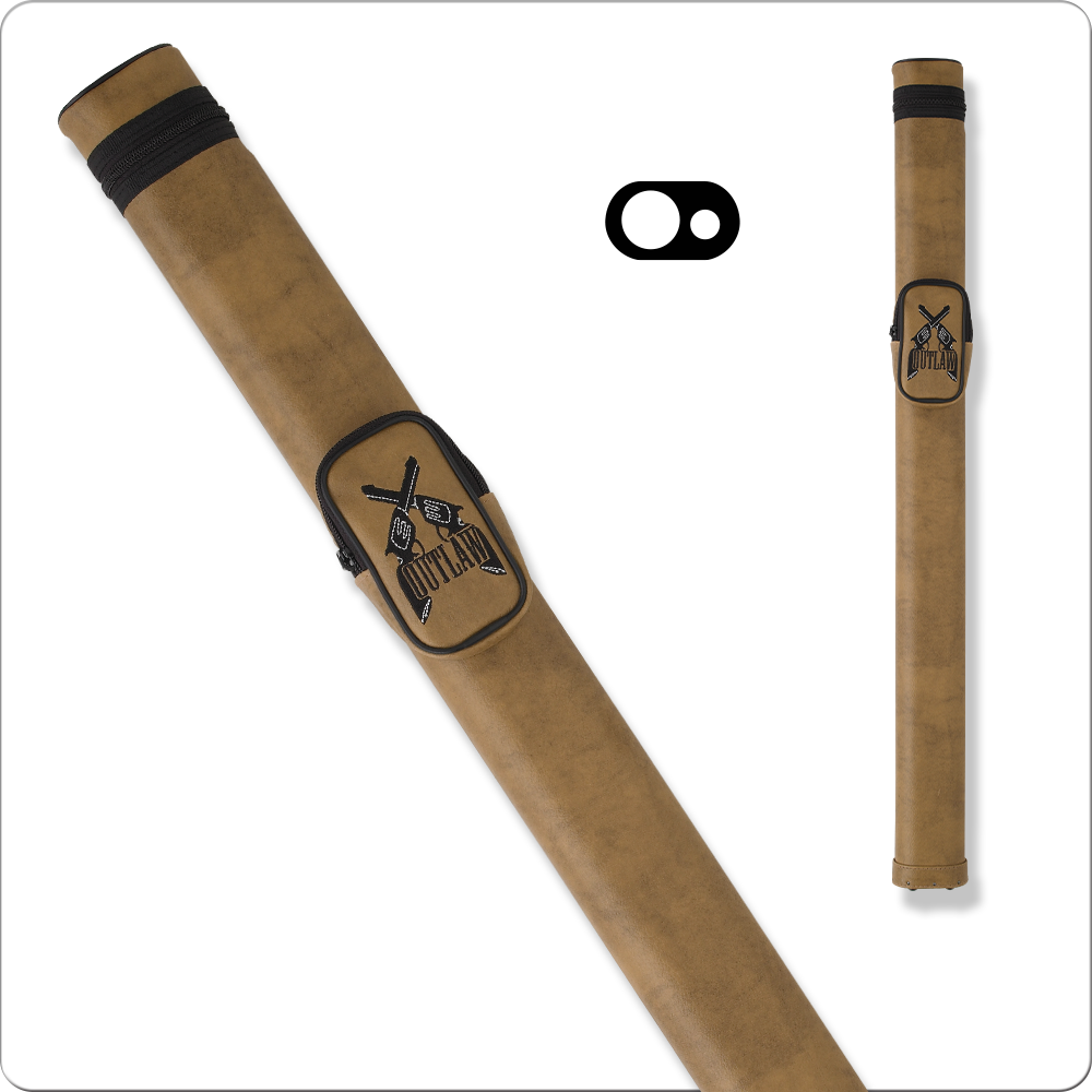 Outlaw 1 Butt 1 Shaft Guns Hard Case