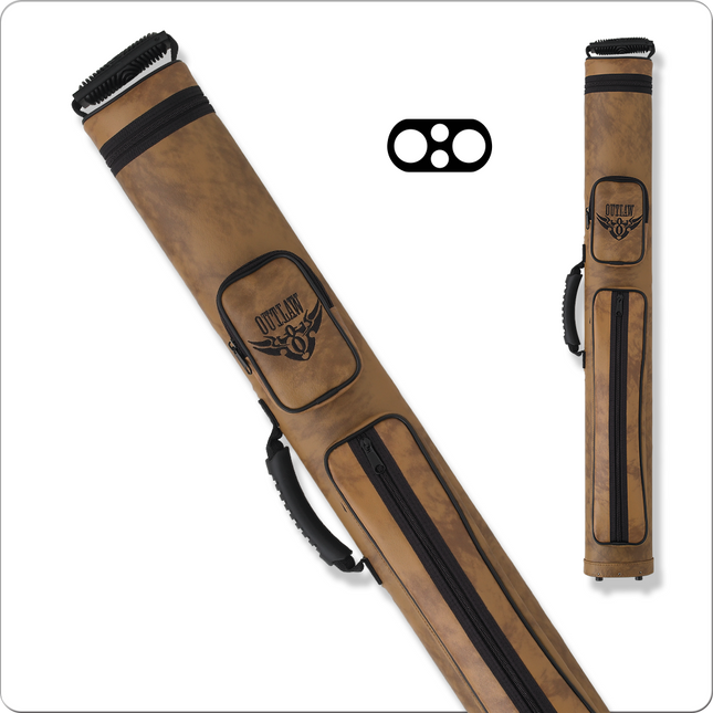 Outlaw 2 Butt 2 Shaft Wings Hard Case