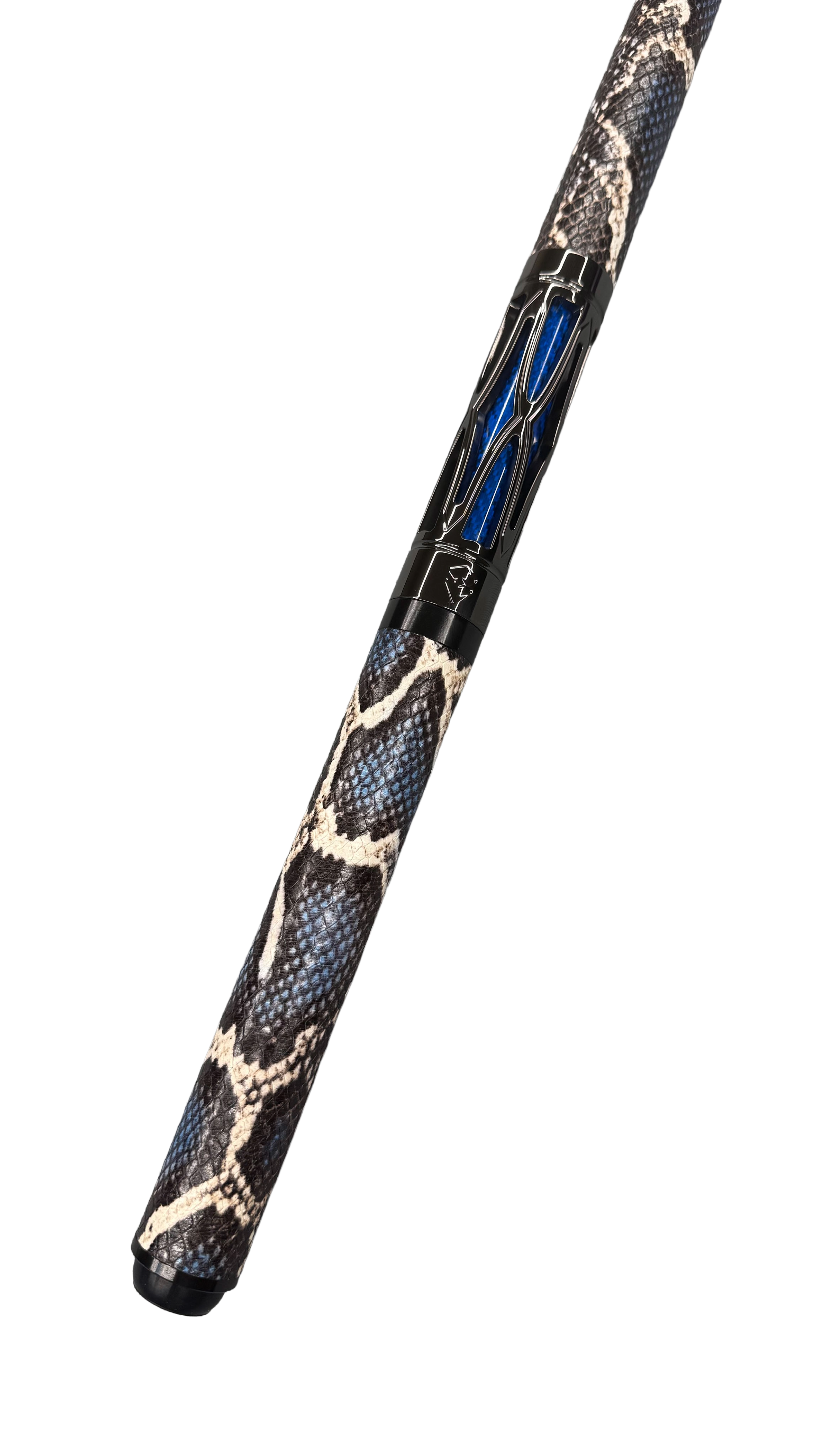 Transk Limited Blue Metal Pool Cue Set with Accessories