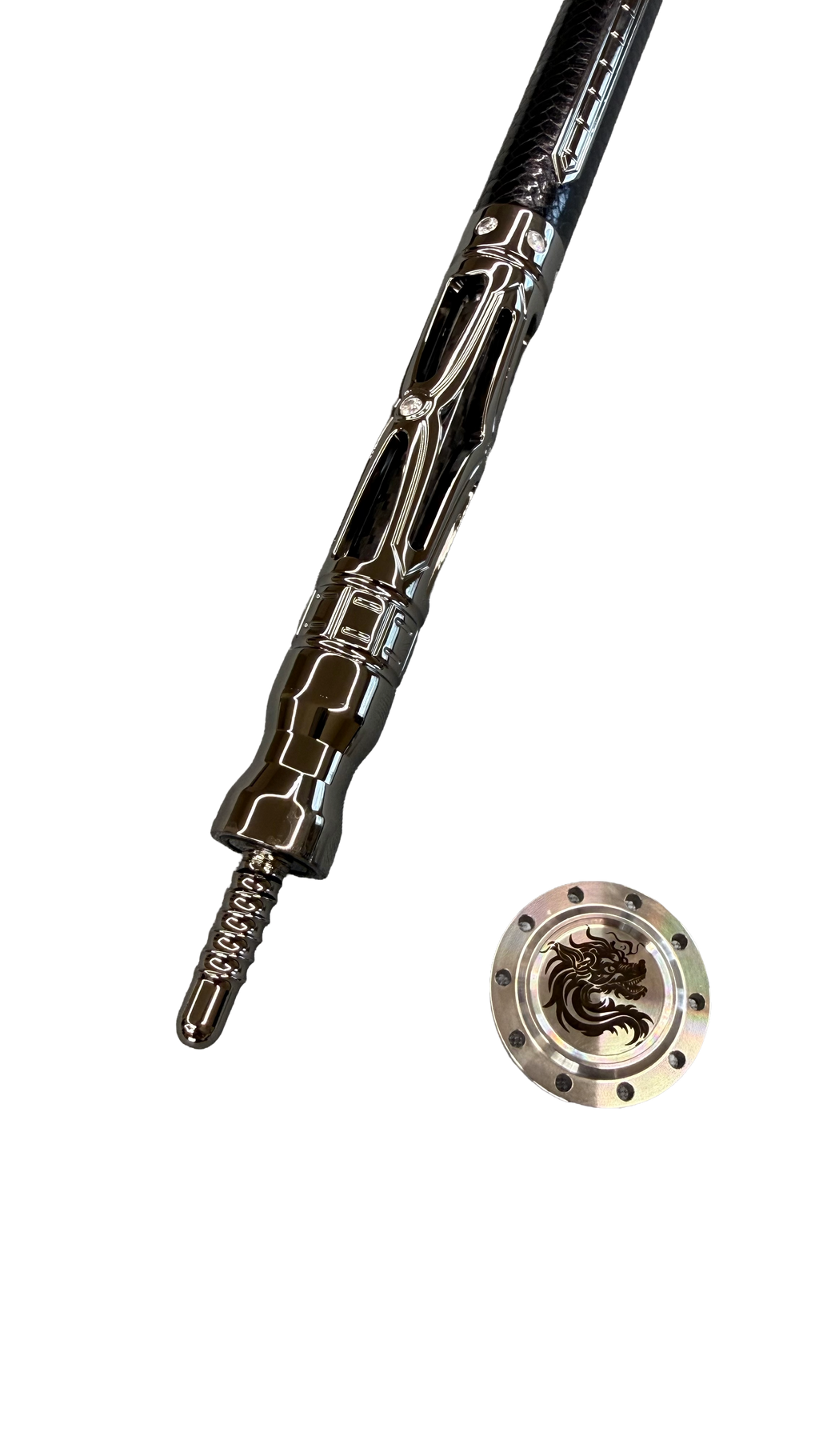 Transk Metal Dragon Slayer Jump Cue - Black
