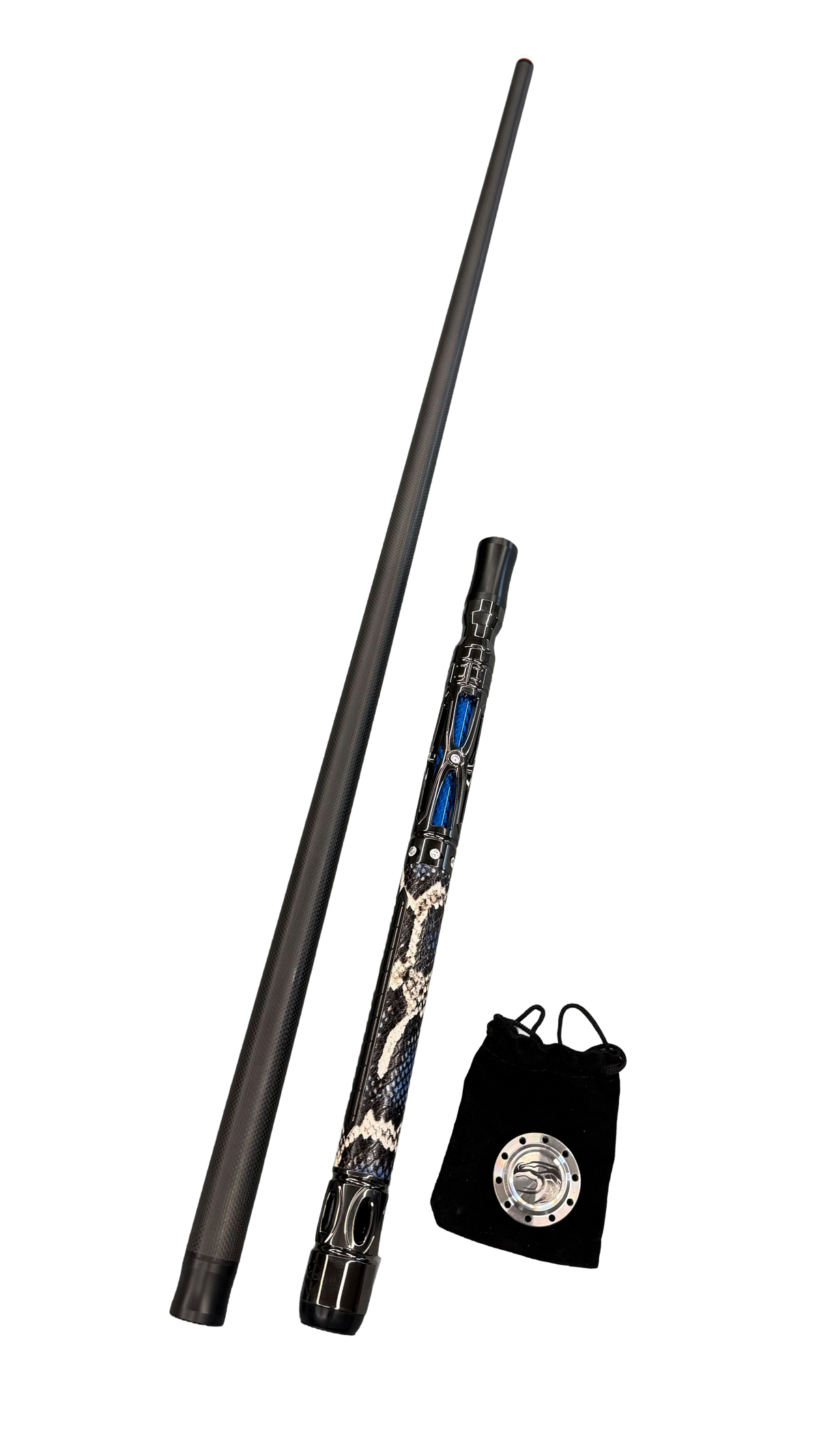 Transk Metal Dragon Slayer Jump Cue - Blue (Limited)