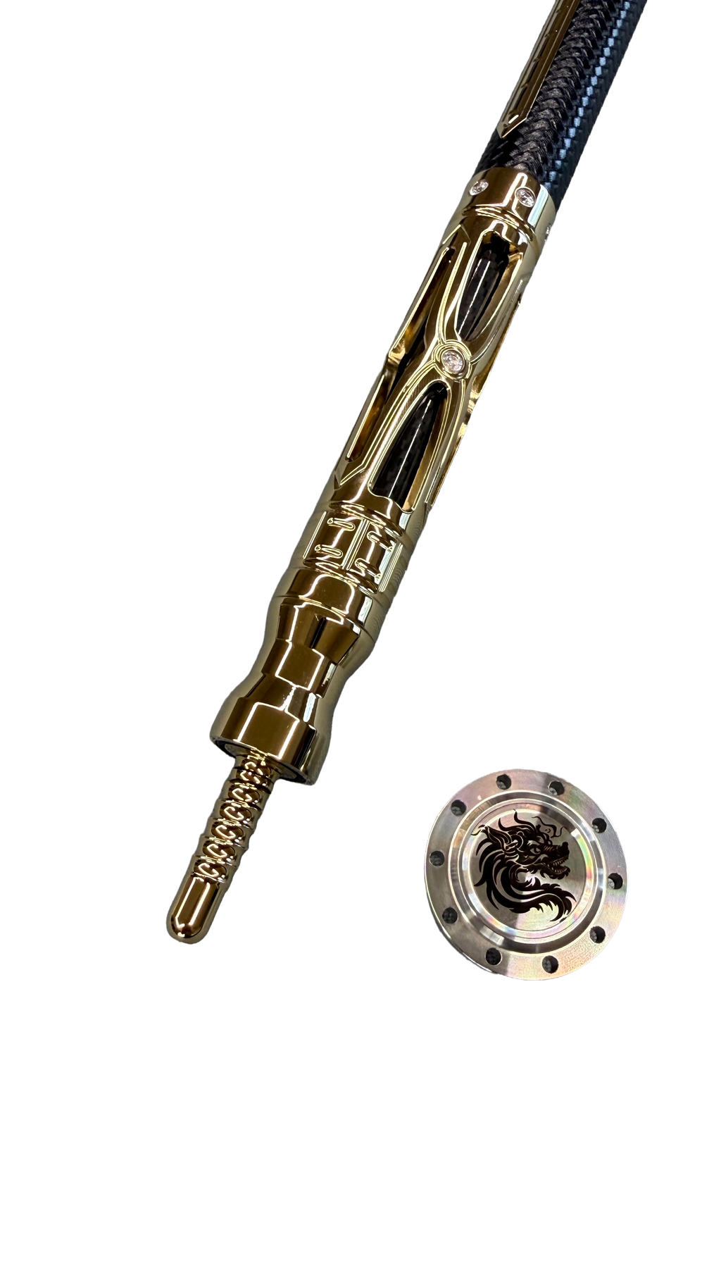Transk Metal Dragon Slayer Jump Cue - Gold