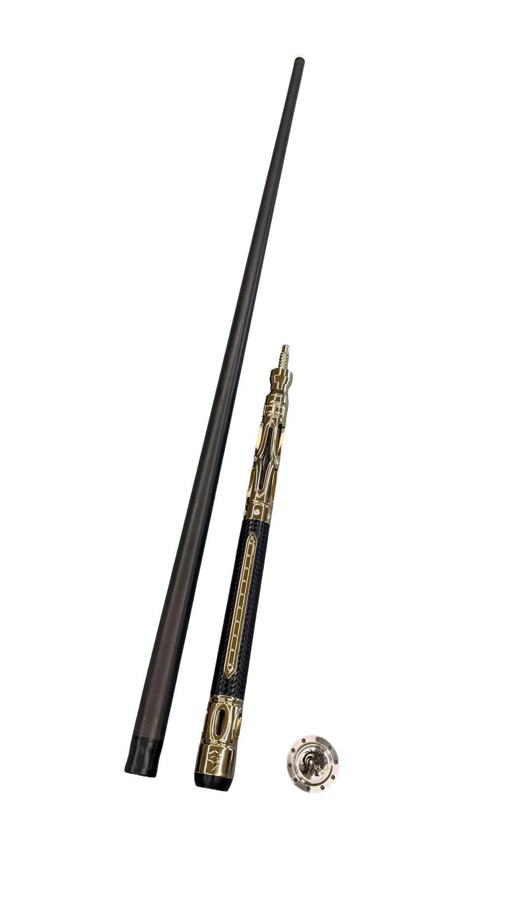 Transk Metal Dragon Slayer Jump Cue - Gold