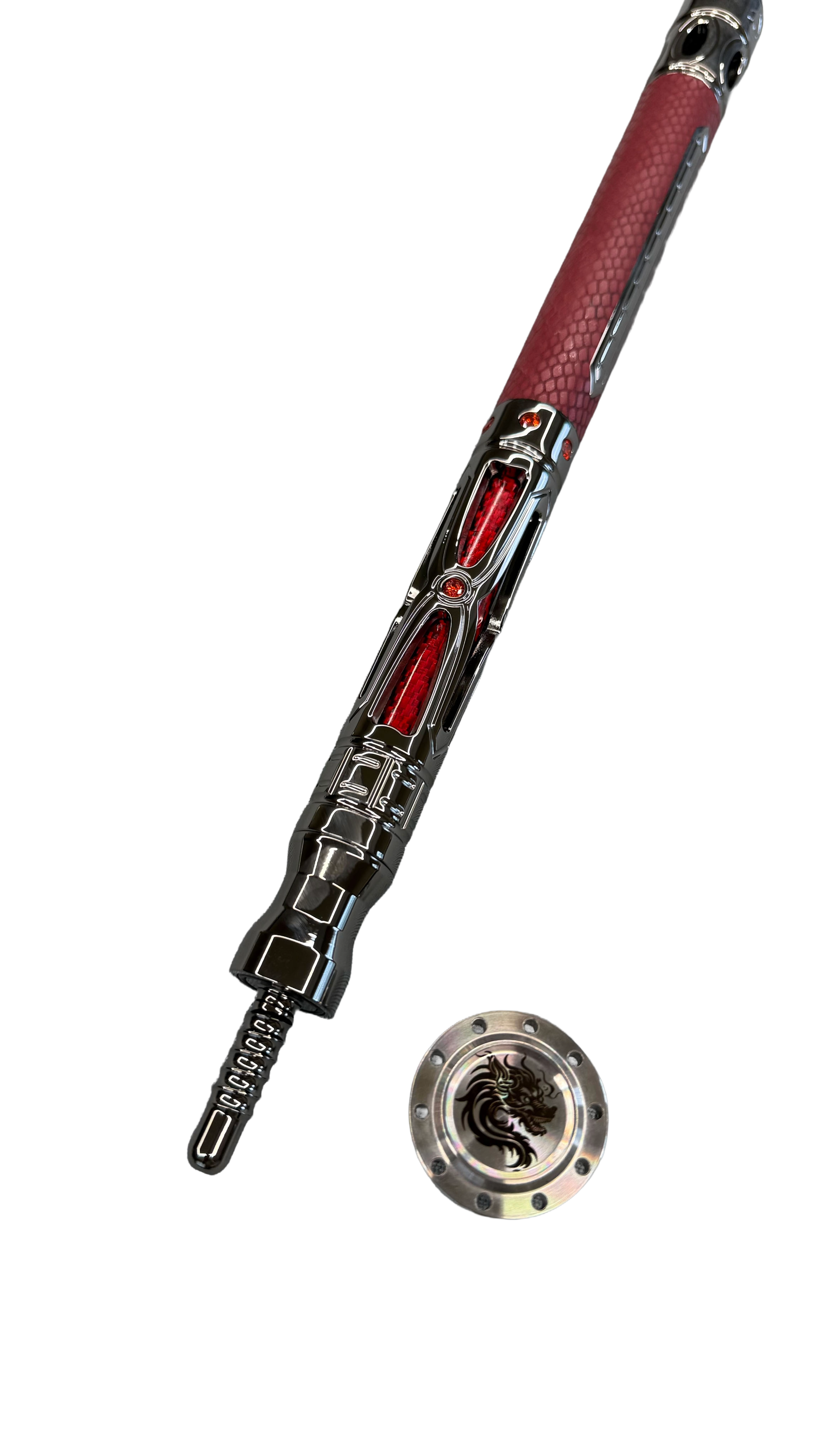 Transk Metal Dragon Slayer Jump Cue - Red