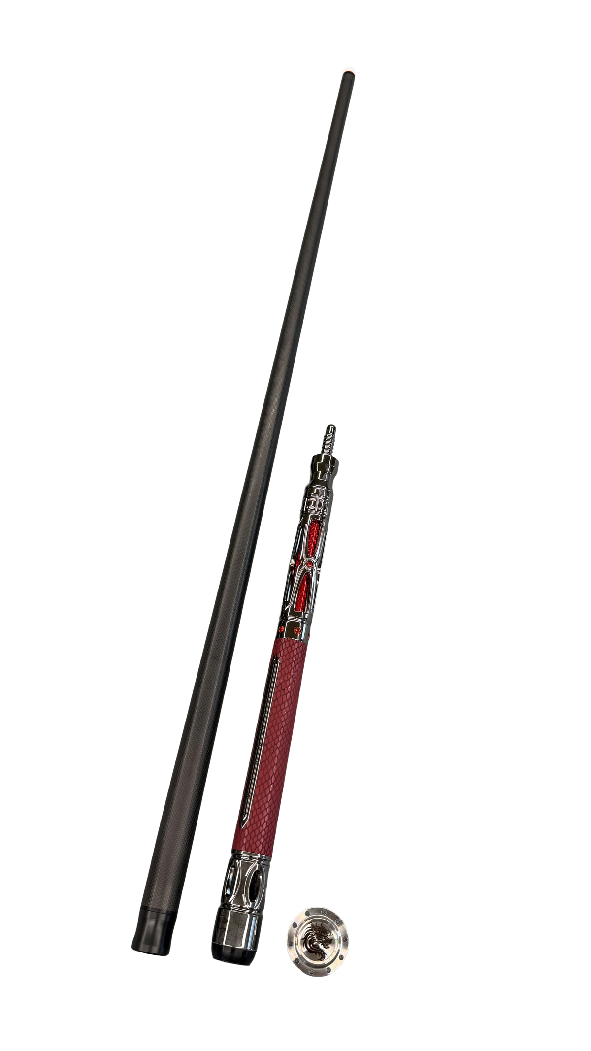 Transk Metal Dragon Slayer Jump Cue - Red