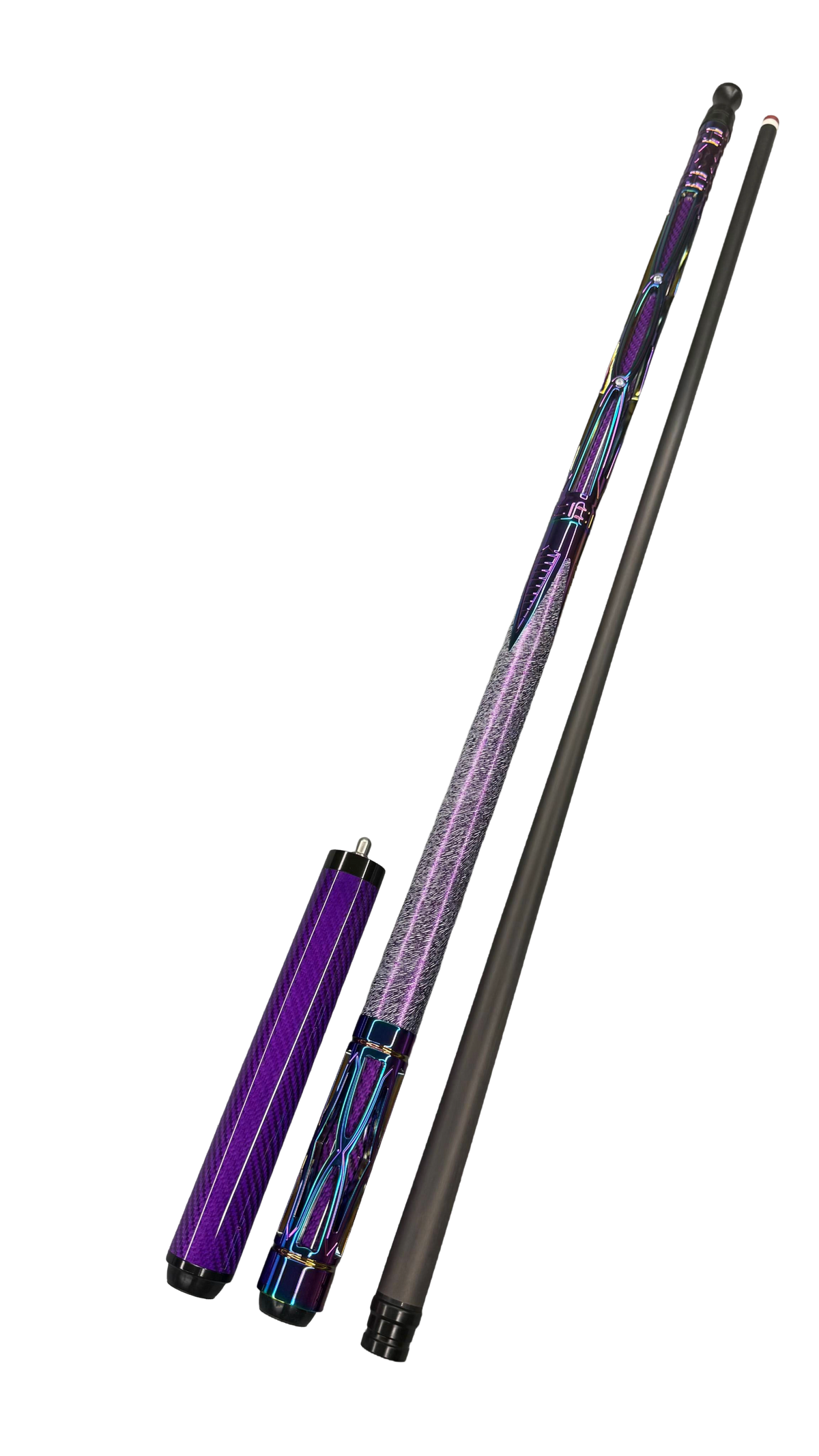 Transk Metal Carbon Fiber Pool Cue - with Full accessories and Box