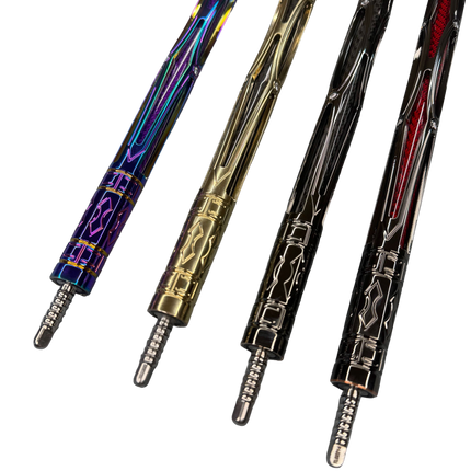 Transk Metal Carbon Fiber Pool Cue - with Full accessories and Box