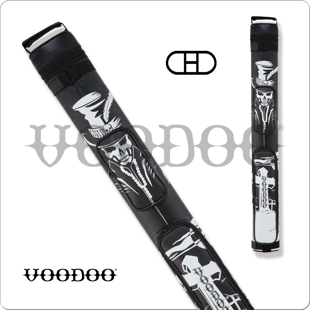Voodoo VODC22D 2 Butts 2 Shafts Hard Case