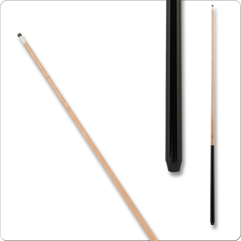 Yukon YUK03 Season Select Black One Piece Pool Cue with Screw-on Tip