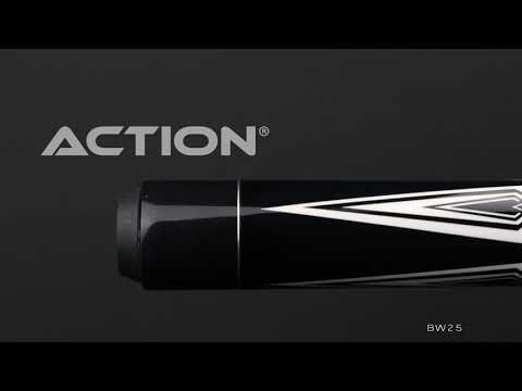 Action BW25 Black and White Cue