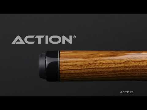 Action ACTBJZ Zebrawood Break Jump Cue